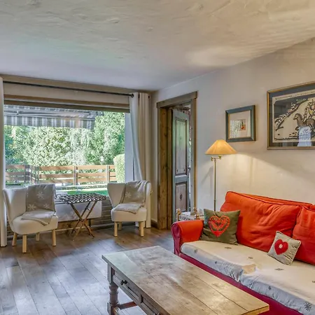 아파트 Appartement Moderne 3 Chambres Avec Parking A Megeve - Fr-1-453-159 메게브